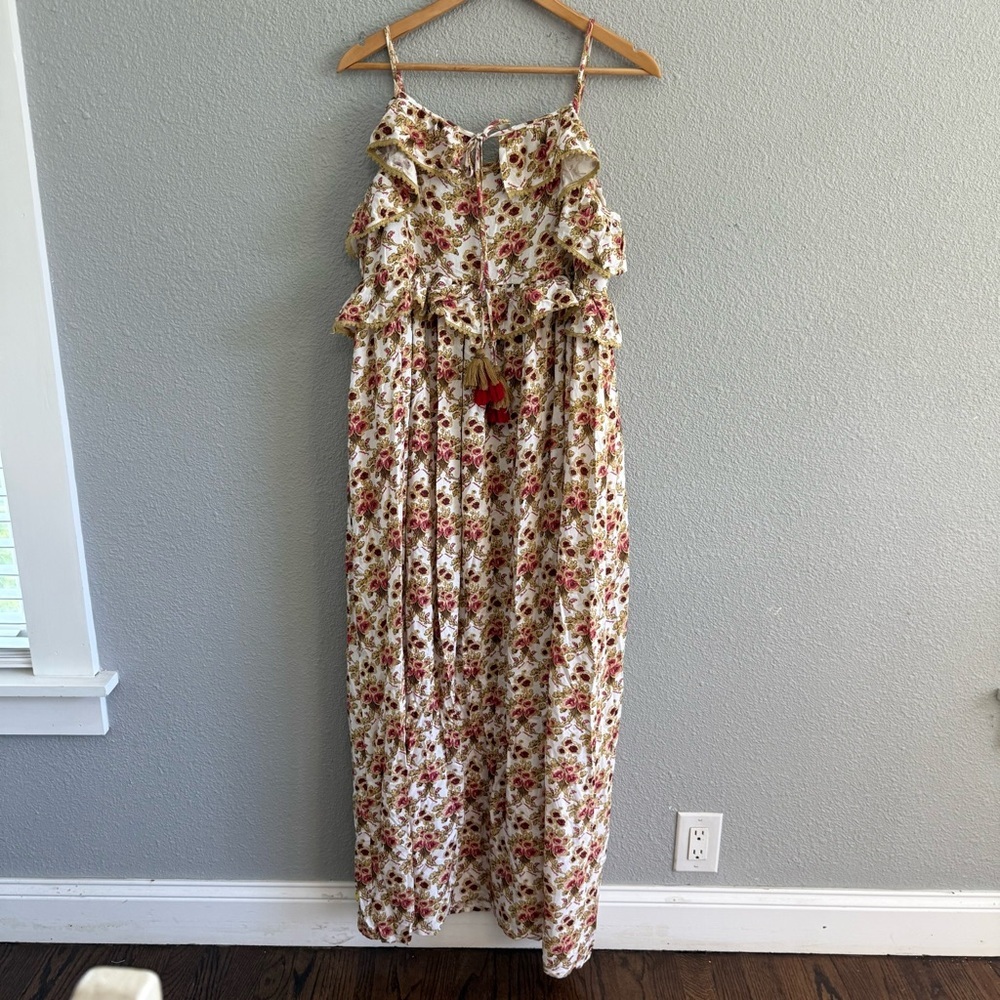 NWT Beatnik‎ Philosophy Floral Midi Dress Size Medium